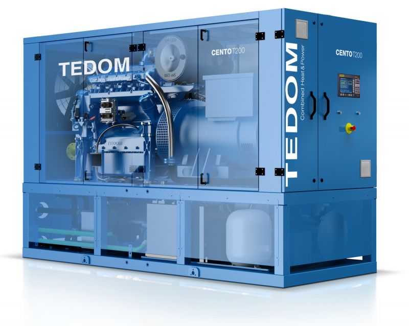 Газопоршневая электростанция Tedom Cento 80